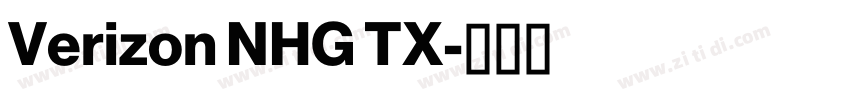 Verizon NHG TX字体转换